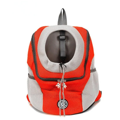 Portable Breathable Cat & Dog Travel Backpack - Adjustable Pet Carrier for Walking