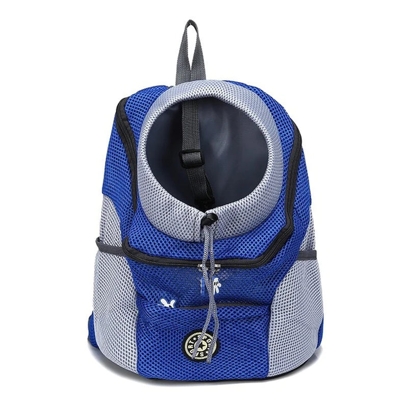 Portable Breathable Cat & Dog Travel Backpack - Adjustable Pet Carrier for Walking