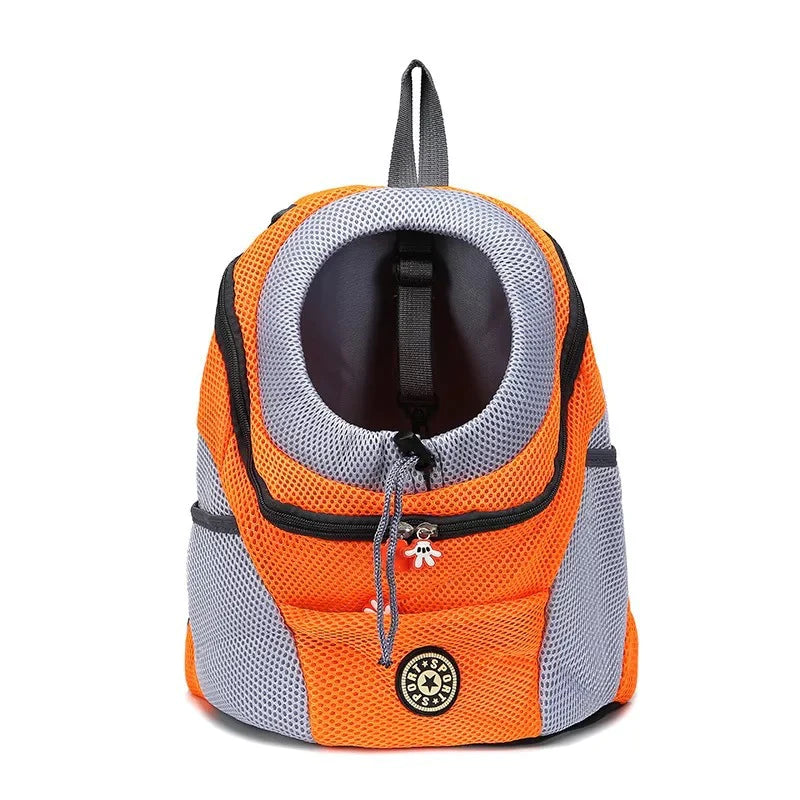 Portable Breathable Cat & Dog Travel Backpack - Adjustable Pet Carrier for Walking